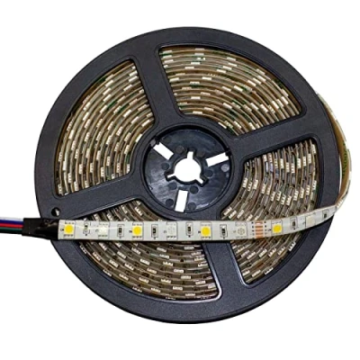 Immagine di Lumonic LED Strip 5m RGBWW 3000K striscia 12V IP65 300LEDs 60 LED/m SMD5050 I cambia colori 500cm, nastro LED, banda l