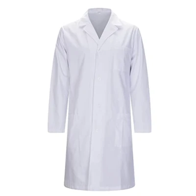 Immagine di MISEMIYA Collana BATA LABORATORIOS Caballero con Maniche Lunghe Uniforme Lavoro CLINICO Ospedale LIMPIEZA RIF: 816 XX Large, Bianco 21
