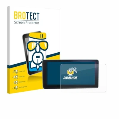 Immagine di brotect Pellicola Protettiva Vetro per Audi A4 B9 2017 MMI Navigation plus Touch Protezione Schermo [Durezza Estrema 9H, Chiaro]
