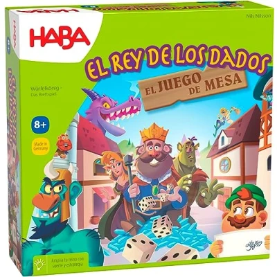 Immagine di HABA 306404 Il Re dei Dadi Gioco da Tavolo, Giovanile Tattico Table Game. Più 8 anni, Vari