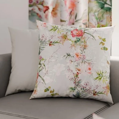 Immagine di PETTI Artigiani Italiani Coppia di Federe Cuscino 65x65 cm in Microfibra, Cuscini Arredo Camera da Letto, Divano, Salotto, Set 2 Fodere Copricuscino, Federa Spring Grigio, 100% Made Italy