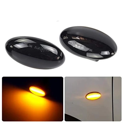 Immagine di Indicatore di Direzione Laterale Dinamico a LED per P eugeot 1007 107 206 207 307 407 607 Partner Expert C itroen C1 C2 C3 C5 C6 Xsara Picasso Berlingo Jumpy
