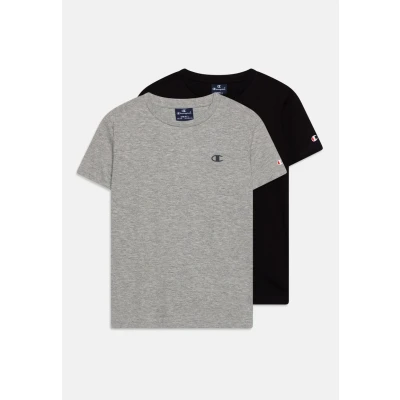 Immagine di Champion CREW NECK Unisex 2 PACK Tshirt basic per bambini, Taglia: 102/107, Black