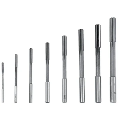 Immagine di 8 Pezzi HSS H8 con Codolo Macchina di Serraggio Alesatore Fresa Taglierina Set 3/4/5/6/7/8/9/10 mm
