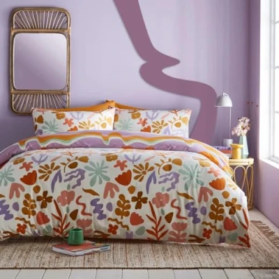 Immagine di furn. Amelie, set copripiumino matrimoniale, multicolore