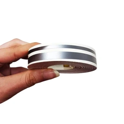 Immagine di 4R Quattroerre.it 10560 Trim Stripes Strisce Adesive per Auto, Cromo, 2F 11 mm x 10 mt