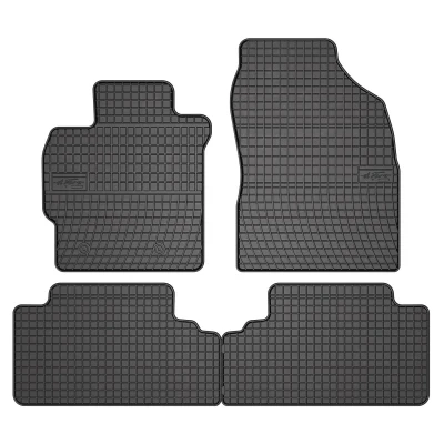 Immagine di FROGUM 542766 Set tappetino Gomma anteriore e posteriore 4 nero Su misura TOYOTA: Auris Hatchback
