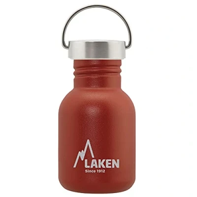 Immagine di LAKEN Bot. ac. inox Basic 350ml S/S tapón Rojo