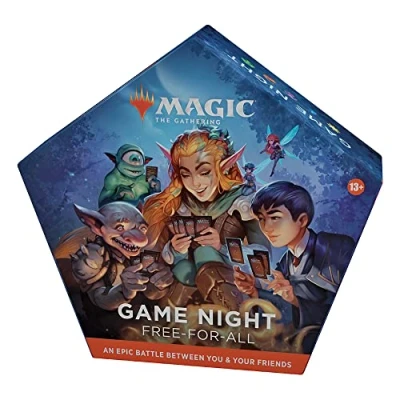 Immagine di Magic The Gathering Game Night: Free for All 2022, Fantasy Card 25 Players Amazon Exclusive (Versione Inglese)
