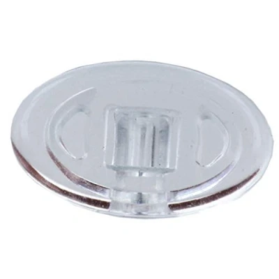 Immagine di 2 paia (4 pezzi) di naso/occhiali sistema a vite in silicone, diverse misure (ovali 10 mm)