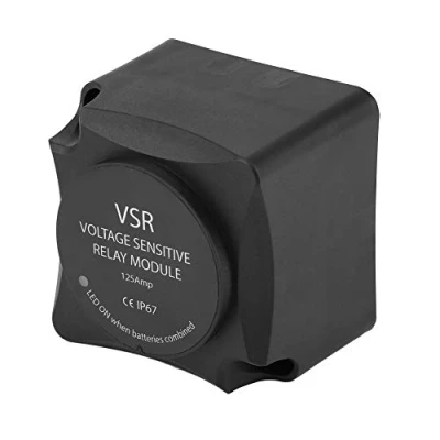 Immagine di Rele Automatico Camper Relè Di Tensione Motociclo Sensibile Alla Vsr Ip67 Ricarica Evitare Batteria Scarica Adatto Per 13