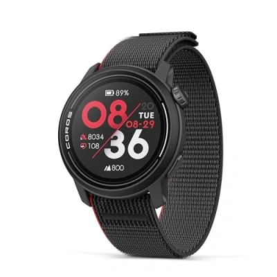 Immagine di COROS PACE 3 Sport Watch GPS, leggero e confortevole, durata della batteria 17 giorni, GPS a doppia frequenza, frequenza cardiaca, navigazione, monitoraggio del sonno, piano di allenamento, corsa,