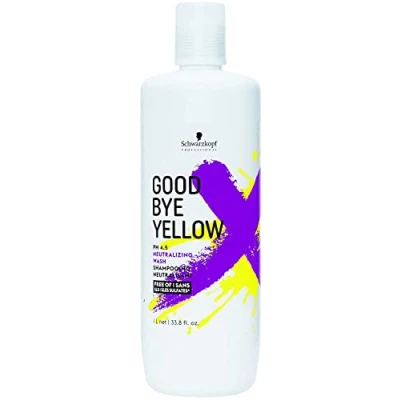 Immagine di Schwarzkopf Good Bye Yellow Trattamenti per Capelli e Cute 1000 ml