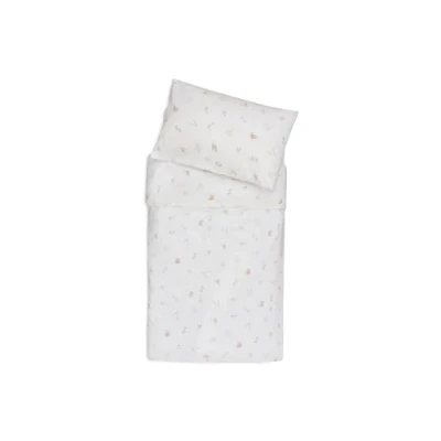 Immagine di Jollein biancheria da letto per bambini Lovely Birds 100 x 140 cm 100% cotone certificato Oeko Tex Set di