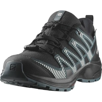 Immagine di Salomon XA PRO V8 WP Unisex Scarpa da hiking per bambini, Taglia: 32, Black/phantom/dark slate Tessuto / sintetico