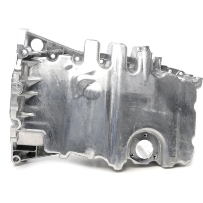 Immagine di METZGER 7990126 Coppa olio con vite spurgo olio, senza guarnizione alesaggio per sensore livello Pressofusione di alluminio AUDI: A4 B6 Avant