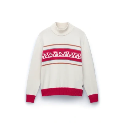 Immagine di Napapijri Sardona Maglione, Uomo, Taglia: Large, Beige dimity