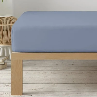 Immagine di Degrees Home PREMIUM Lenzuolo con angoli 140 x 190 33 Regolabile Microfibra di poliestere garzata Beige