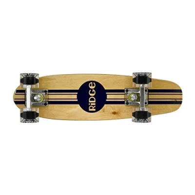 Immagine di Ridge Skateboards Maple Mini Cruiser Original Skateboard, Trasparente