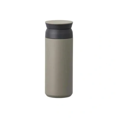 Immagine di Kinto Bicchiere da viaggio Bottiglia isolata kaki 481,9 g, doppia parete e isolamento sottovuoto, che mantiene la tua bevanda preferita calda o fredda per ore