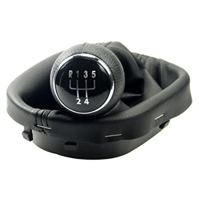 Immagine di L &amp; P Car Design L&amp;P A263 2 Pomello e Cuff Telaio con 5 Marce Come Plug Play Parte di Ricambio per 1t0711113 2K0711113