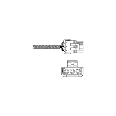 Immagine di DELPHI ES10996 12B1 Sonda lambda A dito, riscaldato OPEL: Vectra B SW, Sedan, Astra F Caravan