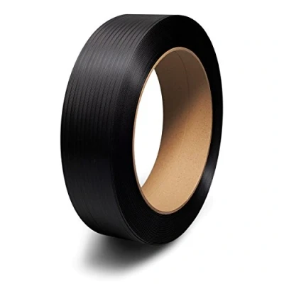 Immagine di Reggia Reggetta in plastica Polipropilene Ppl 15x0,8 Rotolo da 1500 mt, diametro interno 390mm