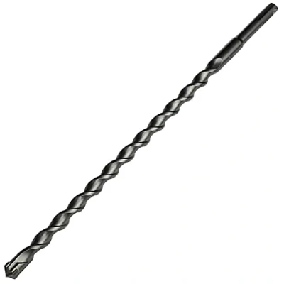 Immagine di AERZETIX punta trapano per calcestruzzo SDS PLUS forare calcestruzzo/mattoni/pietra elettrico Ø14mm 350mm stelo cilindrico acciaio metallo colore argento C49369