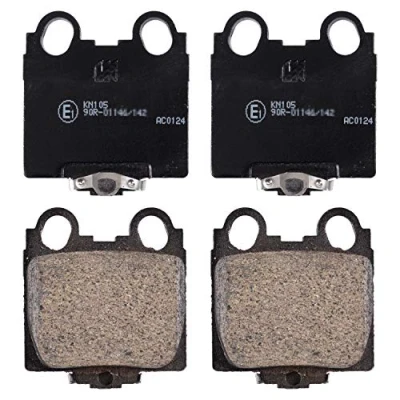 Immagine di FEBI BILSTEIN 170265 Kit pastiglie freno Assale posteriore con segnalatore acustico usura LEXUS: SC II Cabrio, IS I Sedan, GS
