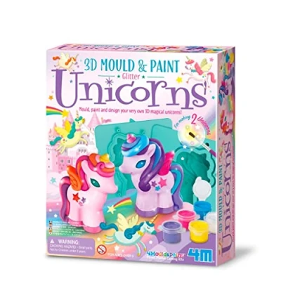 Immagine di Modella e Colora Unicorni 3D