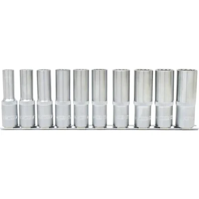 Immagine di KS TOOLS 917.1750 Set bussole Dodecagonale Acciaio al cromo vanadio 1/2 Quadrato
