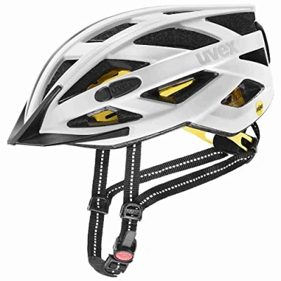 Immagine di uvex city i vo MIPS, casco da città leggero unisex, sistema con luce a LED integrata, all white matt, 52 57 cm