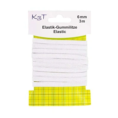 Immagine di K3T Elastico, Bianco, 6mm x 3m