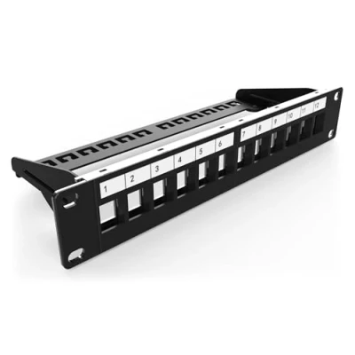 Immagine di Digitus DN 91420 10 pollici Telaio patchbox Nero (RAL 9005)
