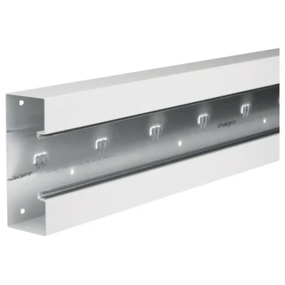 Immagine di Hager BRS6517019016 Canalina portacavi a muro Parte inferiore (L x L) 2000 mm 170 2 m Bianco
