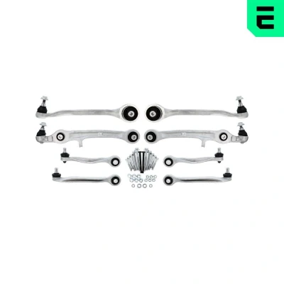 Immagine di OPTIMAL G8 561 Kit braccio oscillante, Sospensione ruota Assale anteriore senza materiale fissaggio, giunti a sfere, barra d&#039;accoppiamento