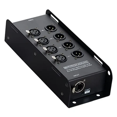 Immagine di Pronomic NetCore SB 3FM Multicore Stagebox F/M Parallel 4 Canali: XLR (femmina), (maschio) e 2x Ethercon RJ45 per la trasmissione di segnali analogici o digitali