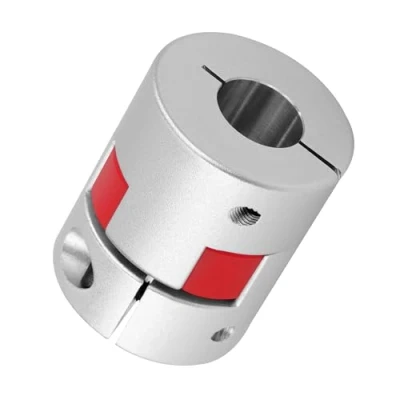 Immagine di 6 mm x 8 CNC Flessibile Plum Accoppiamento Condensatore Assiale Accoppiatore Prugna in Lega di Alluminio Albero Motore passo Encoder D20 L25