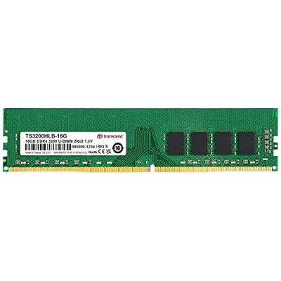 Immagine di Transcend TS3200HLB 16G Modulo di memoria PC DDR4 16 GB 1 x Non ECC 3200 MHz 288pin DIMM CL22