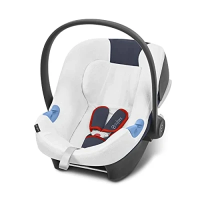 Immagine di CYBEX Silver Rivestimento estivo, Per seggiolino Aton B i Size, Bianco
