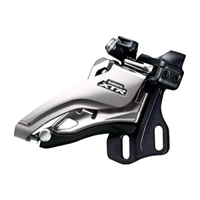 Immagine di Shimano XTR FD M9020 E, Deragliatore Anteriore, 2x11 Velocità, E Type, Nero/Argento