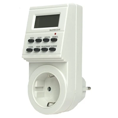Immagine di AS Schwabe 24032 Timer a spina analogico digitale Settimanale 3500 W IP20