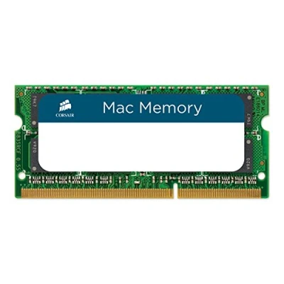 Immagine di Corsair Mac Memory SODIMM 4GB (1x4GB) DDR3 1333MHz CL9 Memoria per Sistemi Mac, Qualificata Apple , Nero