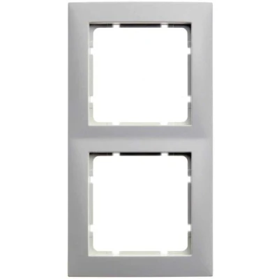 Immagine di Hager S1 Cornice 80 x 2 moduli bianco polare
