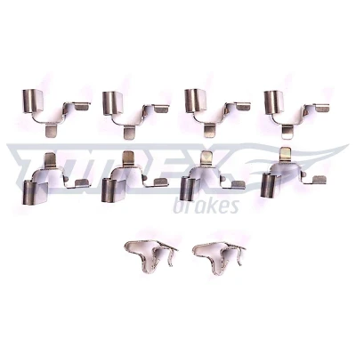 Immagine di TOMEX brakes TX 43 72 Kit accessori, Pastiglia freno Assale anteriore SUZUKI: Jimny SUV, SWIFT 2