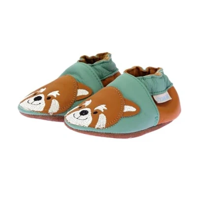 Immagine di Robeez GINGERBEAR,Scarpa Lana Verde Camel, 19/20 EU, Cammello, EU
