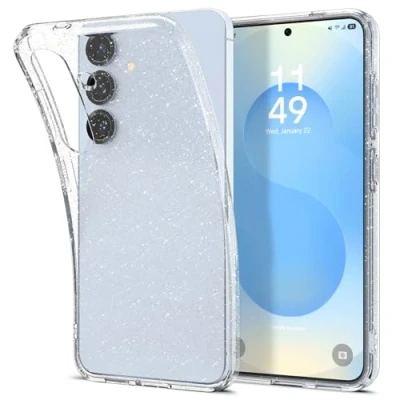 Immagine di Spigen Cover Liquid Crystal Compatibile con Samsung Galaxy S25 Plus Trasparente