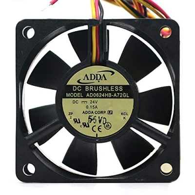 Immagine di N / A Cooling Fan ADDA AD0624HB A72GL,Server Cooler A72GL 24V 0.15A, Inverter Server for 6CM 3 Lines