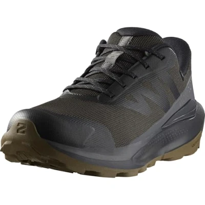 Immagine di Salomon Elixir TOUR WP Scarpa da hiking, Uomo, Taglia: 46 2/3, Black/asphalt/castlerock Tessuto / sintetico