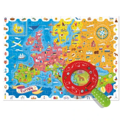 Immagine di Ludattica Detective puzzle La mappa dell&#039;Europa
